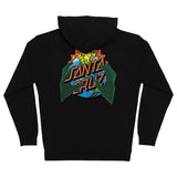 Kendall End Of The Dot Zip Men's Hooded Midweight Sweatshirt, Black