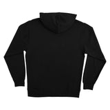 Love Script Women's Hooded Midweight Sweatshirt, Black