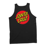 Santa Cruz Classic Dot Tank T-Shirt Black