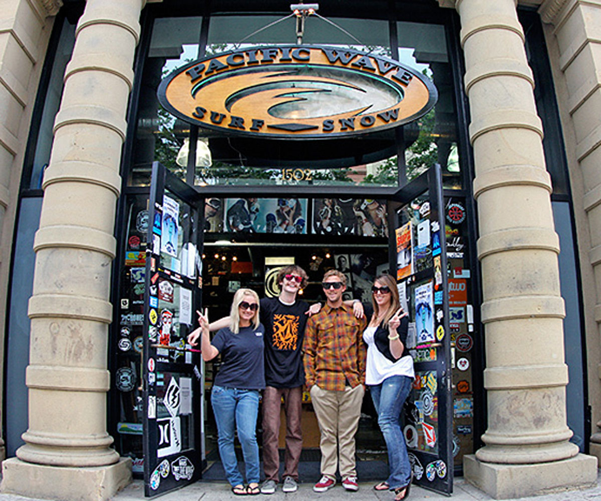 Pacific Wave Surf Shop, Santa Cruz, California