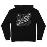 Santa Cruz Ornate Dot Hooded Girls Sweatshirt